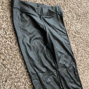 Pleather pants
